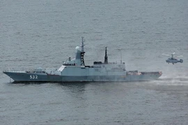 Lộ bộ ảnh mãn nhãn về tàu hộ tống hiện đại nhất của Nga