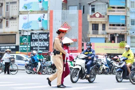 Hình ảnh đẹp về người chiến sĩ công an vì nhân dân phục vụ 