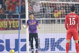 AFC phạt thủ môn Nguyên Mạnh 1.000 USD, treo giò quốc tế 2 trận