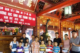 Tuyên dương con em cán bộ chiến sỹ có thành tích cao trong học tập