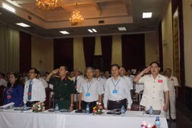 Hà Nội: Hào hùng tiếng hát Quốc ca tại Đại hội Đảng bộ phường