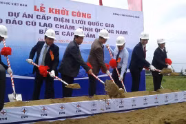 Điện đến với nhiều xã đảo