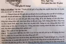 Thi học kỳ ở quận Cầu Giấy: Xôn xao với đề và đáp án kiểm tra giống hệt nhau