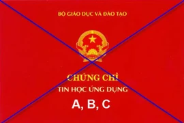 Quản lý chặt các phôi chứng chỉ tin học tồn đọng sau ngày 15-12