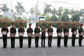 CATP Hà Nội bàn giao gần 300 chiến sĩ nghĩa vụ cho các đơn vị