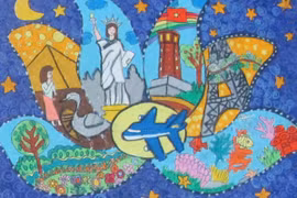 Trao giải thưởng mỹ thuật dành cho học sinh Tiểu học Hà Nội