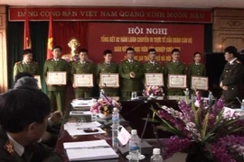 Tổng kết công tác luân chuyển giảng viên trẻ Học viện CSND đi thực tế