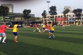 Sôi nổi giải bóng đá Chi cục QLTT Hà Nội