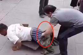 Bóc mẽ sự thật về người đàn ông ăn xin cụt chân giữa phố