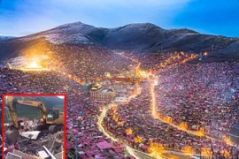 Trung Quốc phá dỡ Học viện Phật giáo đẹp nhất thế giới vì... sợ cháy