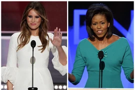 Vợ ông Trump bị tố "vay mượn" ý tưởng bài phát biểu của bà Michelle Obama