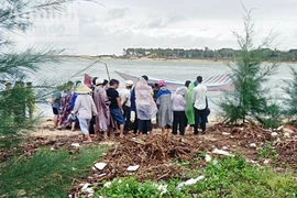 Phát hiện một thi thể trên biển