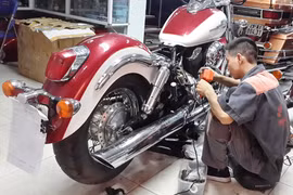 Sẽ kiểm tra khí thải xe máy phân khối lớn