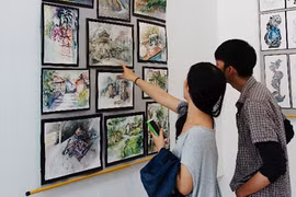 Triển lãm mỹ thuật học sinh, sinh viên 