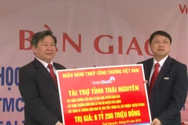 Vietinbank bàn giao các công trình tiểu học, mầm non tại Thái Nguyên