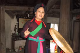 Vợ chồng chị Hai Thềm và duyên quan họ