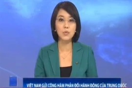 Việt Nam gửi công hàm lần ba lên Tổng thư ký Liên Hợp Quốc Ban Ki - moon