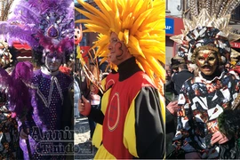 Tưng bừng lễ hội chào đón mùa xuân ở Bỉ