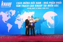 Knauf Việt Nam giới thiệu nhà phân phối tấm thạch cao đầu tiên tại phía Bắc