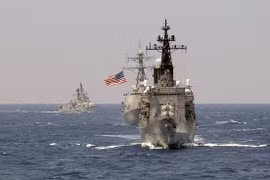 Nhật-Trung-Nga-Mỹ lần đầu diễn tập chung tại Nhật Bản