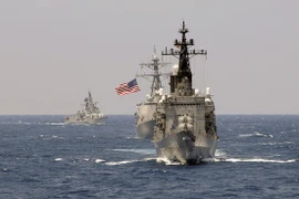 Nhật-Trung-Nga-Mỹ lần đầu diễn tập chung tại Nhật Bản