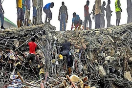 Sập nhà thờ tại Nigeria, ít nhất 160 người thiệt mạng