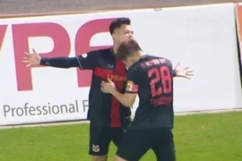 Đức Chiến, Hoàng Đức ăn mừng cuồng nhiệt khi chọc thủng lưới CLB từng dìu dắt mình