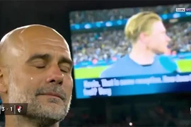 Pep Guardiola bật khóc trong ngày chia tay De Bruyne