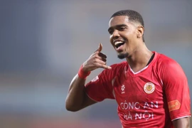 Alan Grafite lập hattrick, CLB Công an Hà Nội thắng áp đảo Hà Nội FC