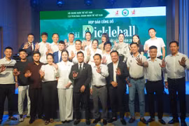 Hấp dẫn giải Pickleball Doanh nhân trẻ Việt Nam lần đầu tiên tổ chức toàn quốc