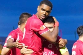 Quang Hải tỏa sáng, Công an Hà Nội FC thắng đậm đội bóng mới đổi tên