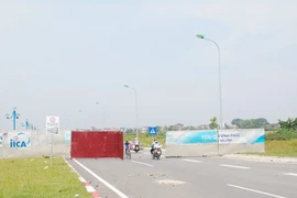 Sẽ lập trạm BOT thu phí đường trục đô thị mới Mê Linh