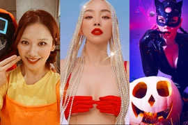 Hậu Halloween, ngắm những màn hóa trang vừa ma mị vừa gợi cảm của sao Việt