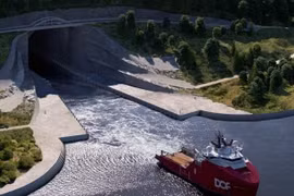 [ẢNH] Na Uy xây đường hầm tàu thủy đầu tiên trên thế giới