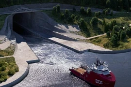 [ẢNH] Na Uy xây đường hầm tàu thủy đầu tiên trên thế giới