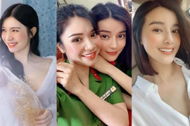 'Bão ngầm': Hai nữ thiếu uý gây bất ngờ với nhan sắc ngoài đời khác hẳn trên phim 