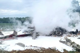 [VIDEO]: Máy bay trinh sát vùng biển ngoài khơi Crimea của Mỹ gặp nạn bí ẩn