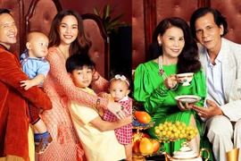 Bộ ảnh đặc biệt mừng sinh nhật cặp song sinh nhà Hồ Ngọc Hà