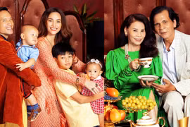 Bộ ảnh đặc biệt mừng sinh nhật cặp song sinh nhà Hồ Ngọc Hà