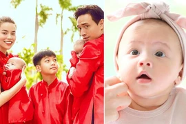 [ẢNH] Loạt biểu cảm ‘đốn tim’ của cặp song sinh nhà Hồ Ngọc Hà - Kim Lý và các quý tử nhà sao Việt