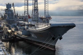 Lại xảy ra hỏa hoạn trên tàu sân bay duy nhất của Nga