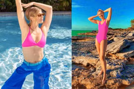 [ẢNH] 'Búp bê Nga' Sharapova 'lão hóa ngược' ở tuổi 33: Nhan sắc tươi trẻ, vóc dáng nóng bỏng