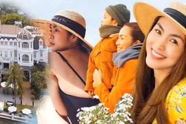 Tăng Thanh Hà và chồng đại gia ‘khoe’ tình cảm mặn nồng sau 9 năm hôn nhân 