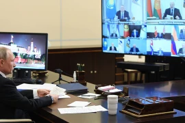 Nga bác tin Tổng thống Putin giấu mình trong hầm ở Sochi để tránh Covid 19