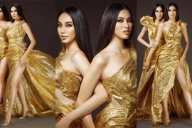 [ẢNH] Sắc vóc 'một chín một mười’ của Á hậu Ngọc Thảo và Thuỳ Tiên - người kế nhiệm Miss Grand Vietnam 2021