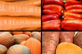 "Vitamin tăng trưởng" có trong các loại rau củ màu cam