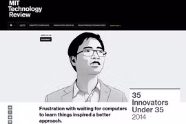 Người Việt đầu tiên lọt danh sách "Nhà sáng tạo dưới 35 tuổi của năm 2014"