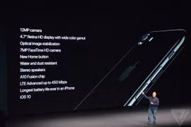 iPhone 7 ra mắt: Chống nước, camera kép, giá từ 649 USD