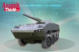 [Infographic] Patria AMV - Xe bọc thép đa năng với cấu hình vũ khí linh hoạt nhất thế giới