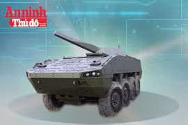 [Infographic] Patria AMV - Xe bọc thép đa năng với cấu hình vũ khí linh hoạt nhất thế giới
